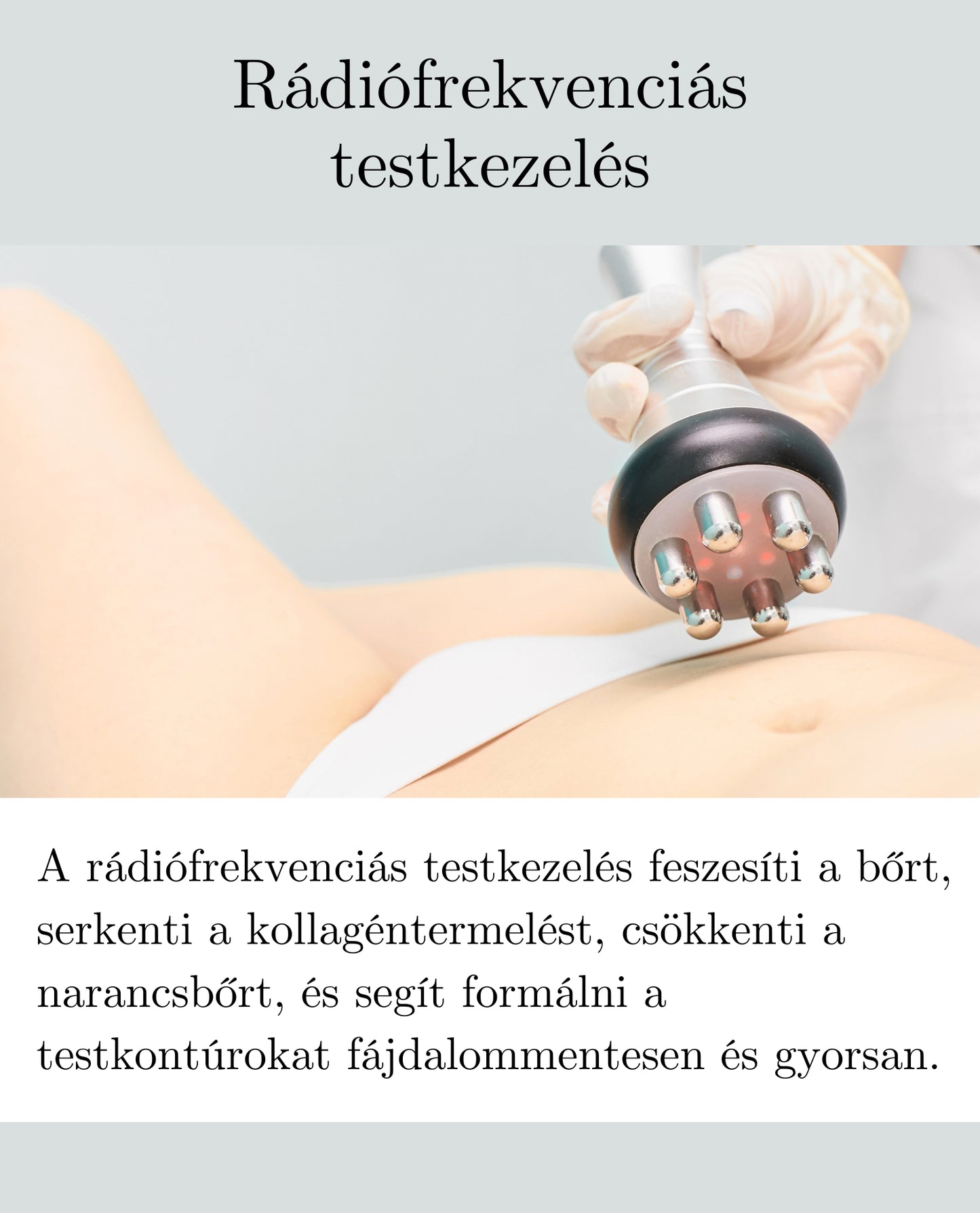 Rádiófrekvenciás testkezelés