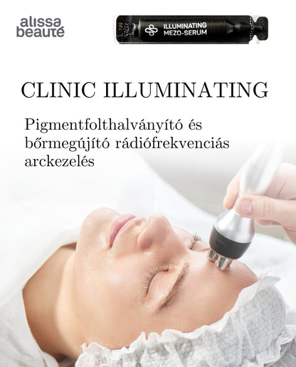 CLINIC - ILLUMINATING, pigment-folthalványító és bőrmegújító rádiófrekvenciás kezelés