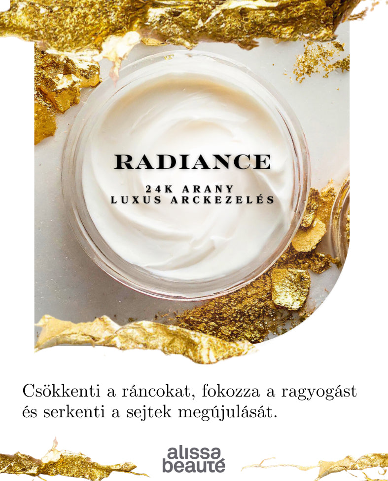 RADIANCE 24K ARANY LUXUS ANTI-AGING KEZELÉS