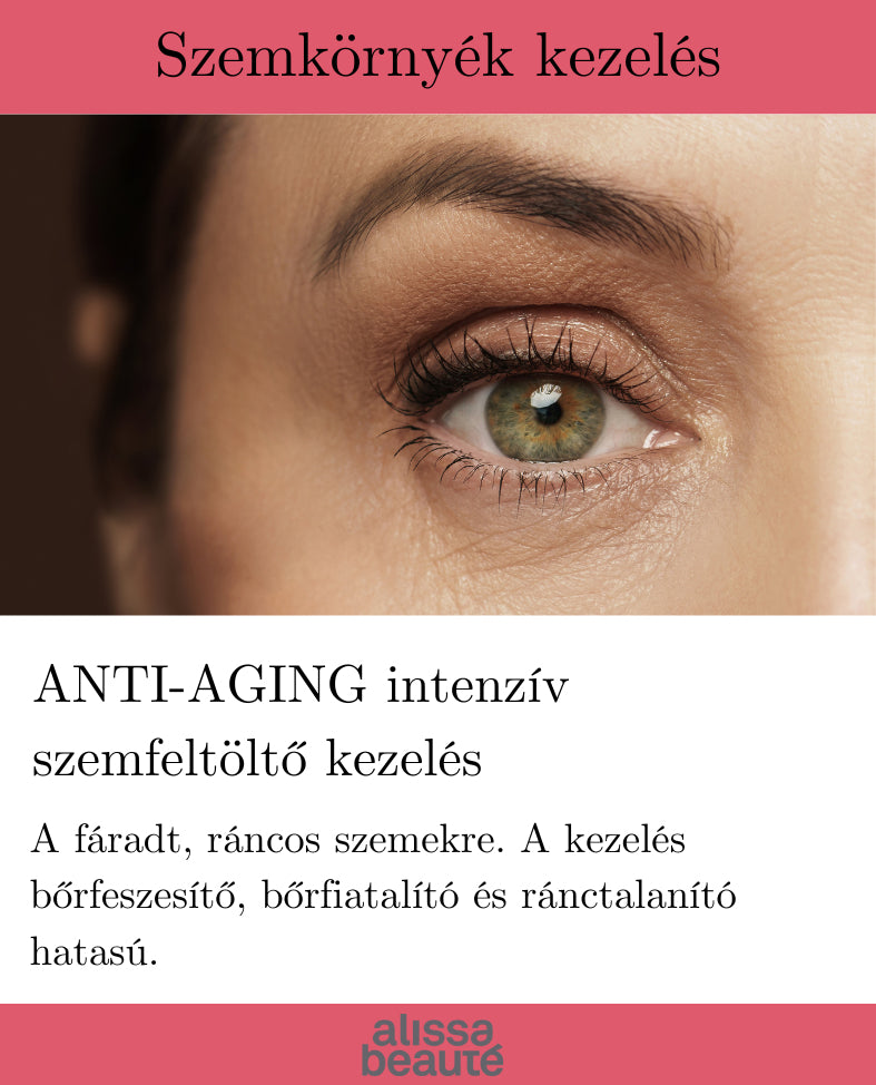 ANTI-AGING szemkörnyék- kezelés